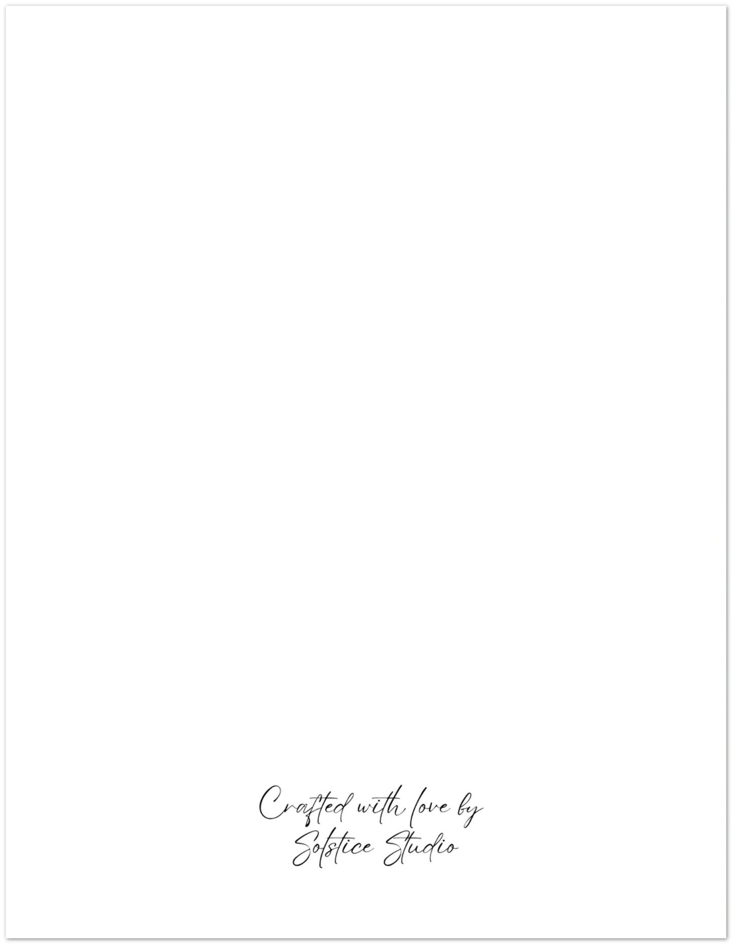 Inked Moon Witch Pack of 10 Greeting Cards (US & CA)